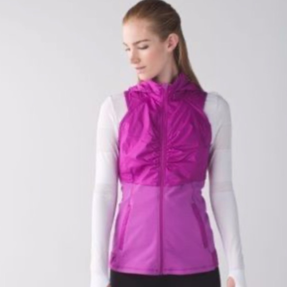 Lululemon Purple Kanto Catch Me Vest